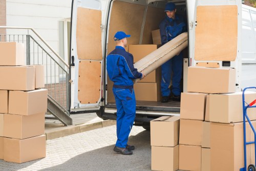 Removal team planning a house move in Ealing