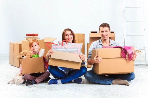Local moving truck for flat and house moves in Ealing