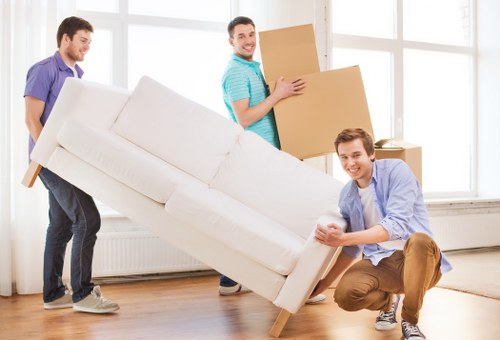 Moving service handling household items in West London