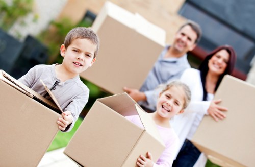 Careful packing of fragile items for an Ealing relocation