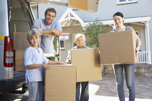 Packing and furniture handling during a flat move in Ealing
