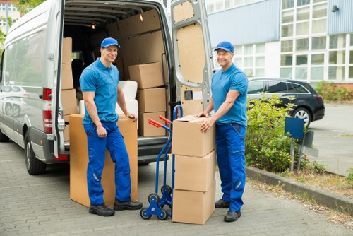 Commercial removals support for offices in Ealing
