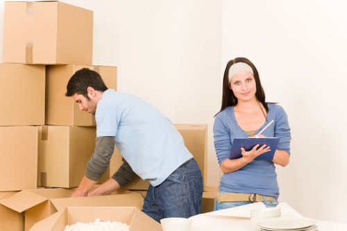 Local removals van covering Ealing and nearby West London areas