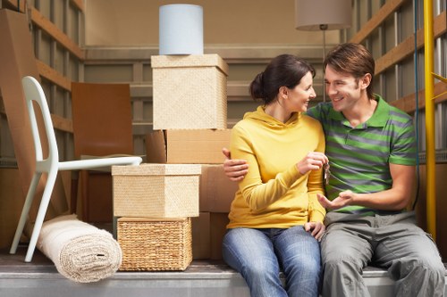 Local man and van service handling home furniture removal in West London